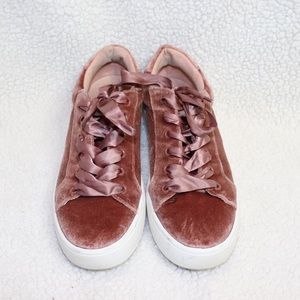 Steve Madden Velvet Sneakers